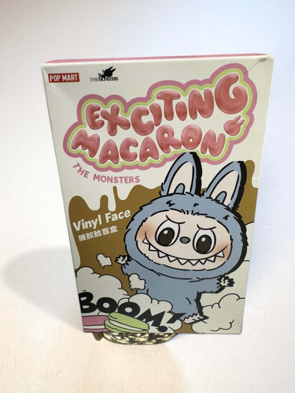 POP MART The Monsters Labubu Exciting Macaron Vinyl Face Blind Box Case